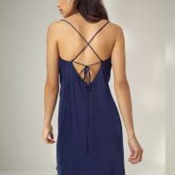 Aritzia Diamanté Satin Mini Dress - Picture 3 of 7